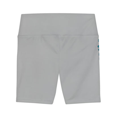 Women's Workout Shorts (AOP) - Light Grey