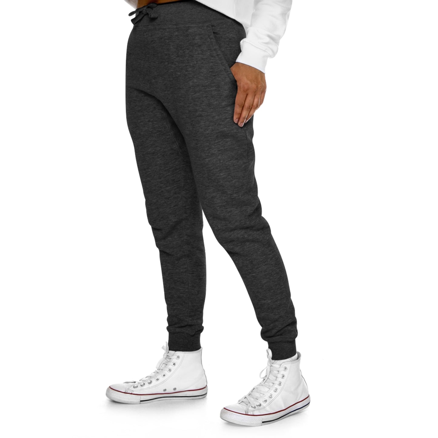 Unisex Fleece Joggers - Black